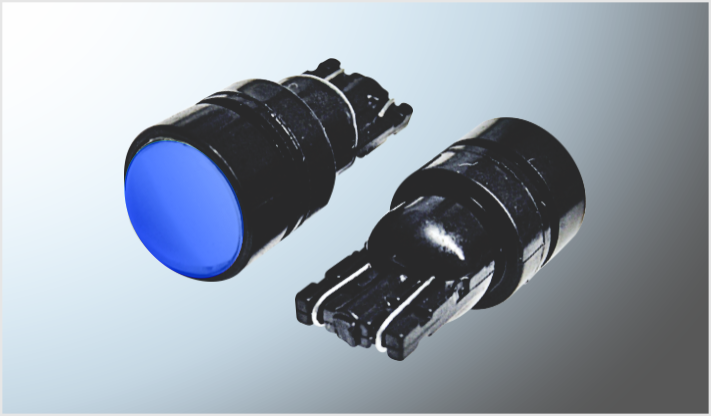 FOCO 158 PELLIZCO "PROJECK" COB CON AUMENTO PLASMA AZUL 1.5 wts CHINA /100