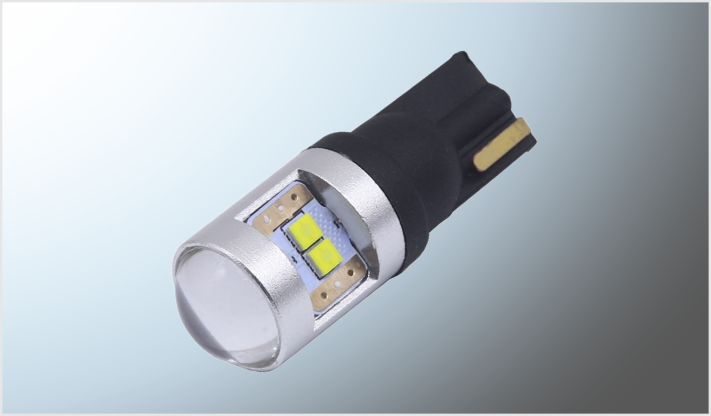 FOCO LED 158 PELLIZCO "PROJECK" 6 LEDS CLARO SIN POLARIDAD 12- 24 Volts CHINA /