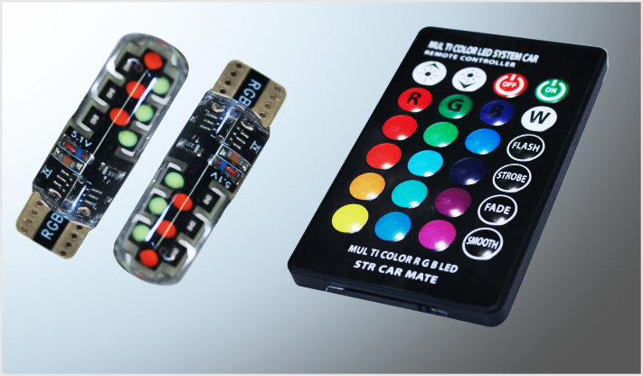 FOCO 158 18 LEDS (5050) RGB C/CONTROL MULTICOLOR CHINA /50