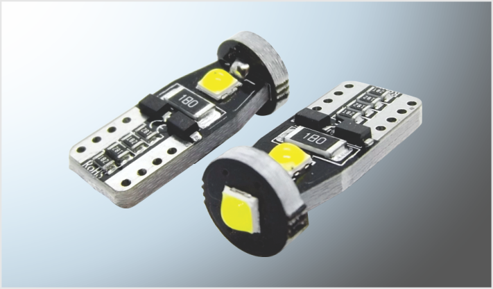 FOCO 158 PELLIZCO 3 (3030) CLAROS "PROJECK" CANBUS S/POLARIDAD 12-24 Volts CHINA /100