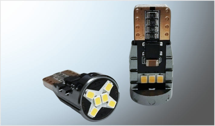 FOCO 158 PELLIZCO 12 SMD (2016) "PROJECK" SIN POLARIDAD 12- Volts CANBUS CHINA /100