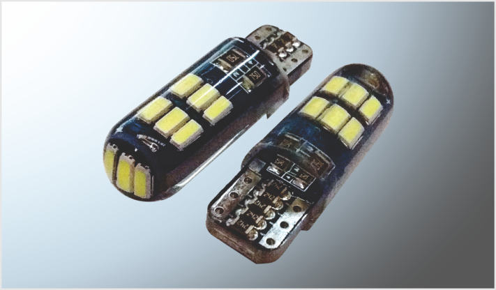 FOCO 158 "PROJECK" 15 (7020) CLAROS GEL CANBUS (2 PZAS) CHINA /100