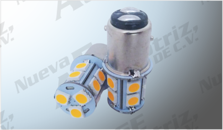 FOCO 1034 "PROJECK" TIPO MAZORCA 13 SMD AMBAR (5050) CHINA /50