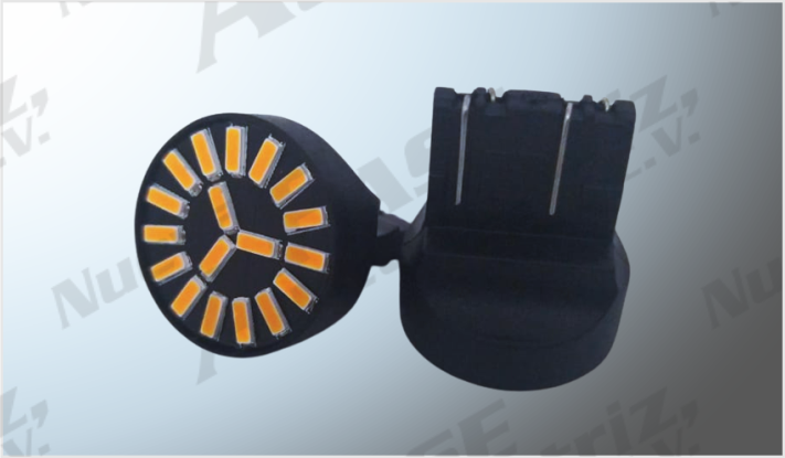 FOCO 7443 "PROJECK" 18 HIPERLEDS AMBAR (4014) CANBUS CHINA /100