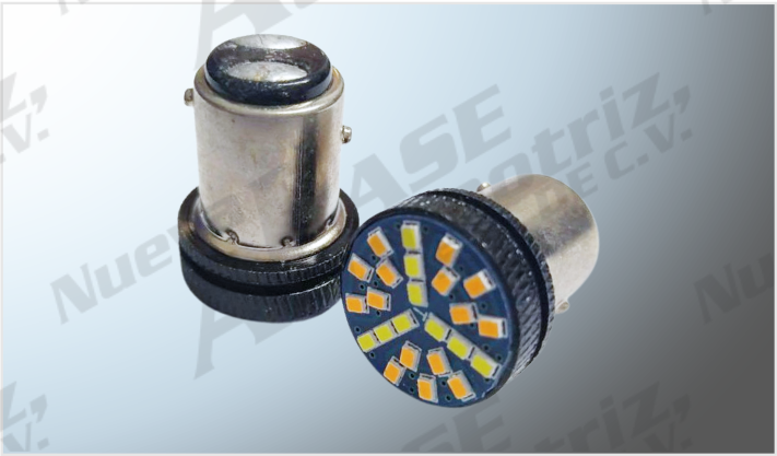 FOCO 1034 "PROJECK" 15 LEDS AMBAR + 9 LED "DUAL COLORS" 12 Volts CHINA/