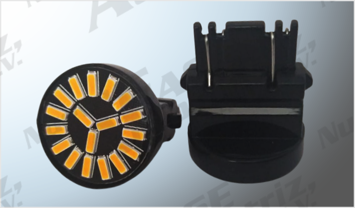 FOCO 3157 "PROJECK" 18 HIPERLEDS AMBAR (4014) CANBUS CHINA /100