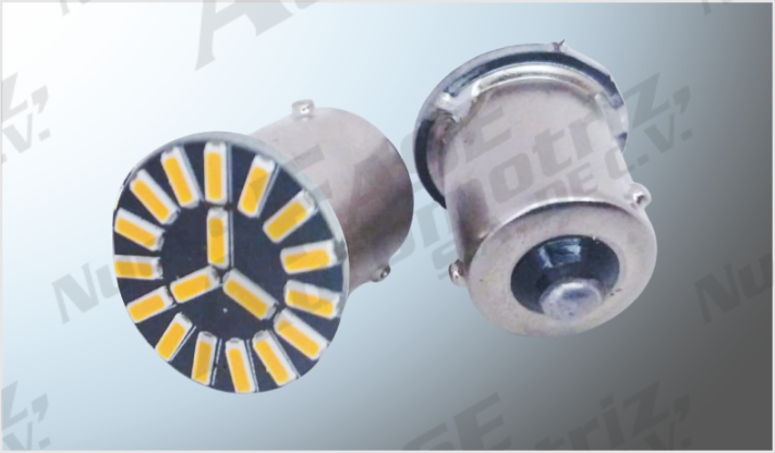 FOCO 1141 "PROJECK" 18 HIPERLEDS AMBAR (4014) CANBUS CHINA /100