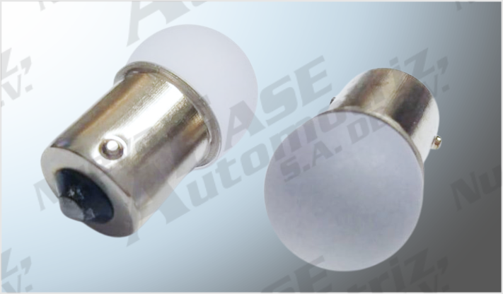 LED 1141 "PROJECK" BOLA CLARO CON ESTROBO CORTO 12 Volts CHINA/300