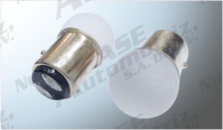 LED 1034 "PROJECK" BOLA CLARO CON ESTROBO CORTO 12 Volts CHINA/300