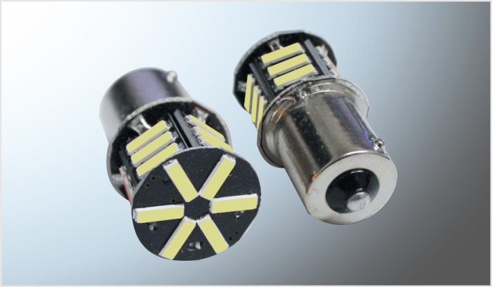 FOCO 1141 "PROJECK" 21 LEDS (7020) T/MAZORCA CLARO FIJO-ESTROBO ULTRA BRILLANTE 12 Volts CHINA /100