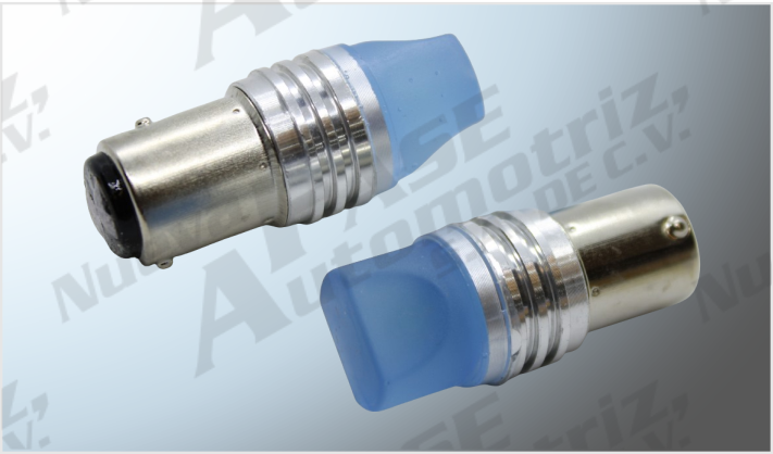 FOCO 1034 "PROJECK" 9 HIPERLEDS (3528) AZUL 1 Watt ICE FIJO CHINA /100
