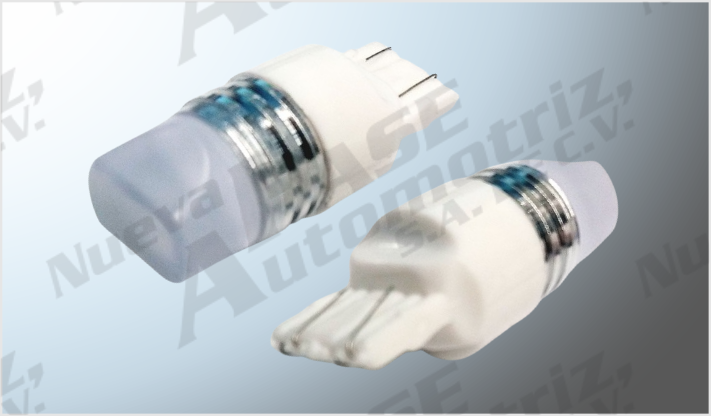 FOCO 7443 "PROJECK" 1 WATT LUZ ICE BLANCO 9 CHIPS CON ESTROBO CHINA /100