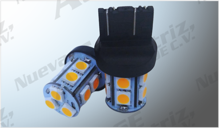 FOCO 7443 "PROJECK" TIPO MAZORCA 13 SMD (5050) C/ESTROBO 2 POLOS HONDA Y URVAN CHINA/50