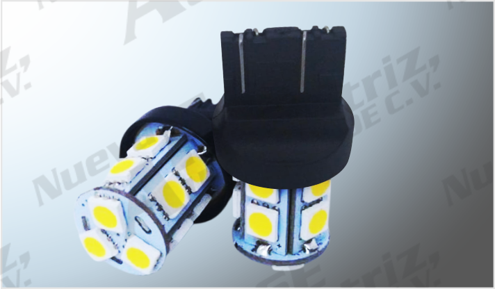 FOCO 7443 "PROJECK" TIPO MAZORCA 13 SMD (5050) C/ESTROBO 2 POLOS HONDA Y URVAN CHINA/50