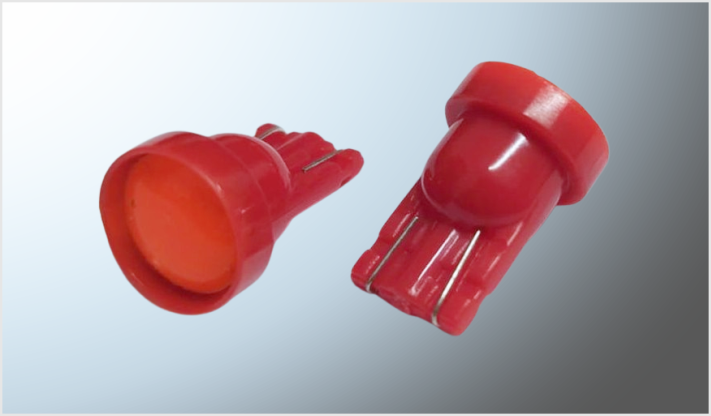 FOCO 158 6 CHIPS COB ROJO "PROJECK" (2 PZAS) PLASMA CHINA /100