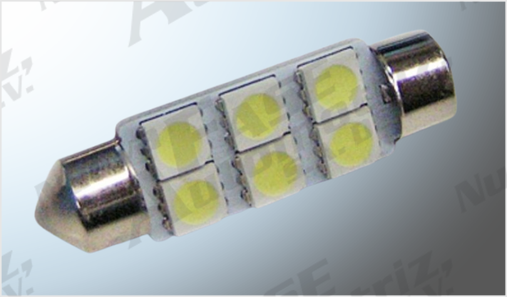 FOCO LUZ INTERIOR "PROJECK" 6 HIPERLEDS CLAROS 41 mm CHINA/100