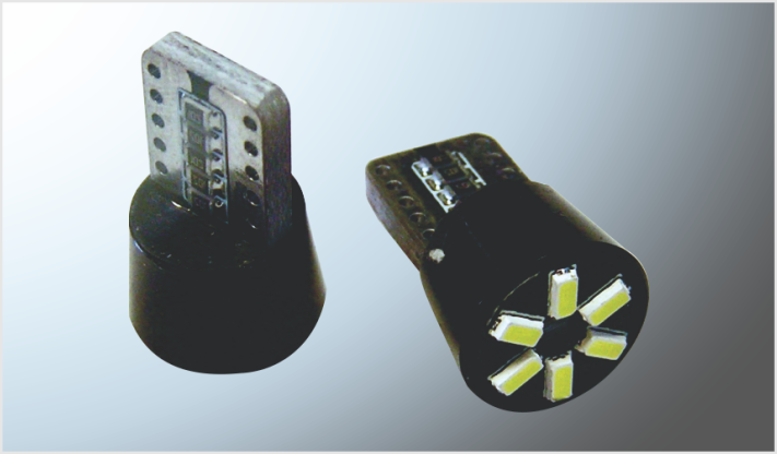 FOCO 158 6 LEDS (4014) CLAROS TIPO FLOR CANBUS "PROJECK" 12 Volts CHINA /100