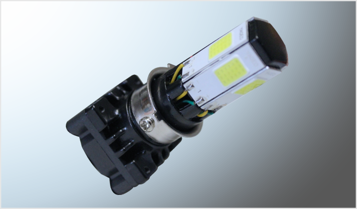 P/MOTO UNIVERSAL COBS CLAROS ALTA-BAJA ESTROBO 36 Watts ALUMINIO 6000K 3800Lm 8- 80V/10