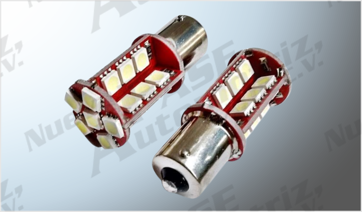 FOCO 1141 "PROJECK" TIPO MAZORCA 30 LEDS CLAROS (5050) CANBUS C/ESTROBO CHINA /100