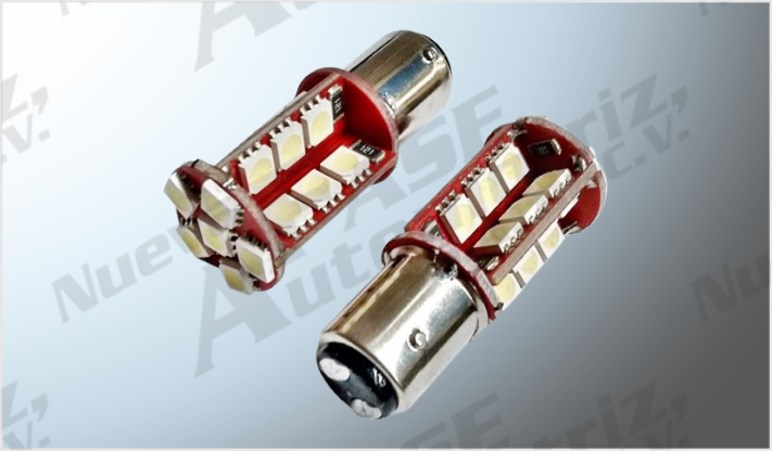 FOCO 1034 "PROJECK" TIPO MAZORCA 30 LEDS CLAROS (5050) CANBUS C/ESTROBO CHINA /50