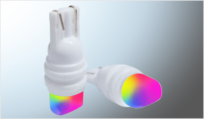 FOCO 158 PELLIZCO CON LED 7 COLORES RGB CHINA /500
