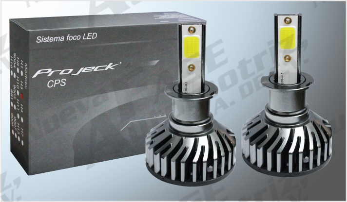 FOCOS LED "CPS" CLARO "ALTO PODER" 2 12 Volts 24 Watts 4000 Lm CHINA/50