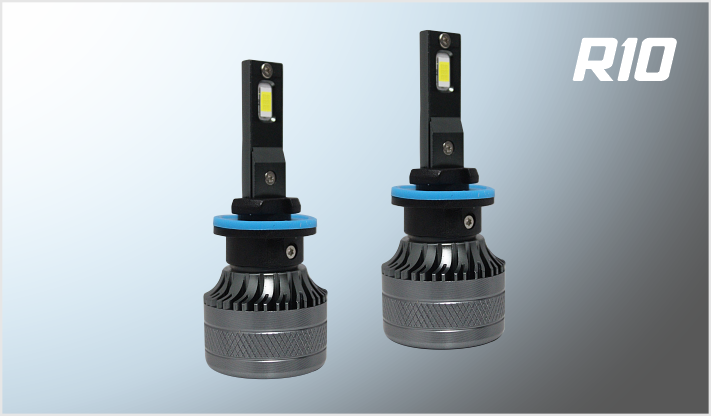 FOCOS LED "R10" CLARO TUBO COBRE 9- 30 Volts 30 Watts 2800 Lm C/BALASTRA Y VENTILADOR CHINA/50 PROBADOR LUCES 12-24V C/SOQUETS DIFERENTES