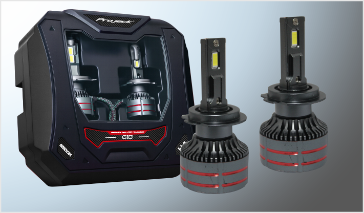 FOCOS LED "G18" H-7 CLARO COBRE REFORZADO 9-32 Volts 60 Watts 5000Lm 6500K ALUMINIO CHINA/50