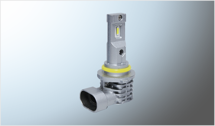 SISTEMA FOCOS LED 9006 CLARO 2 COBS 18 Watts 12 Volts S/VENTILADOR CHINA/100