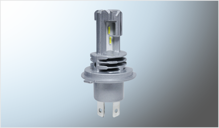 FOCOS BI-LED H4 CLARO 4 COBS 18 Watts 12 Volts S/VENTILADOR CHINA/100