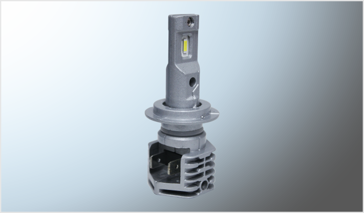 SISTEMA FOCOS LED H7 CLARO 2 COBS 18 Watts 12 Volts S/VENTILADOR CHINA/100