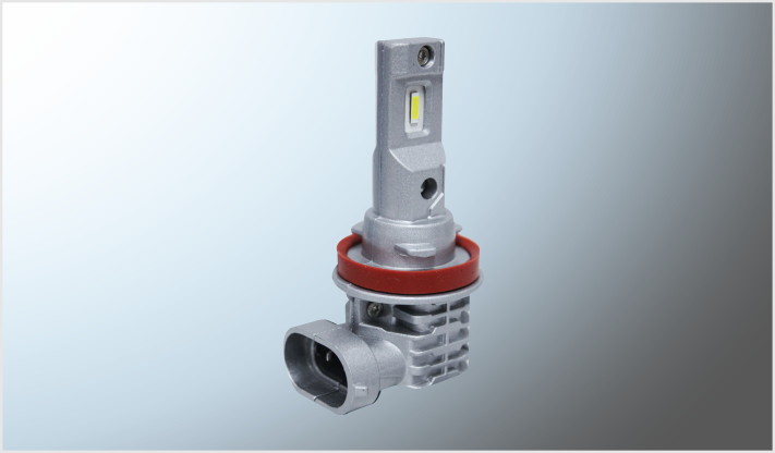 SISTEMA FOCOS LED H11 CLARO 2 COBS 18 Watts 12 Volts S/VENTILADOR CHINA/100