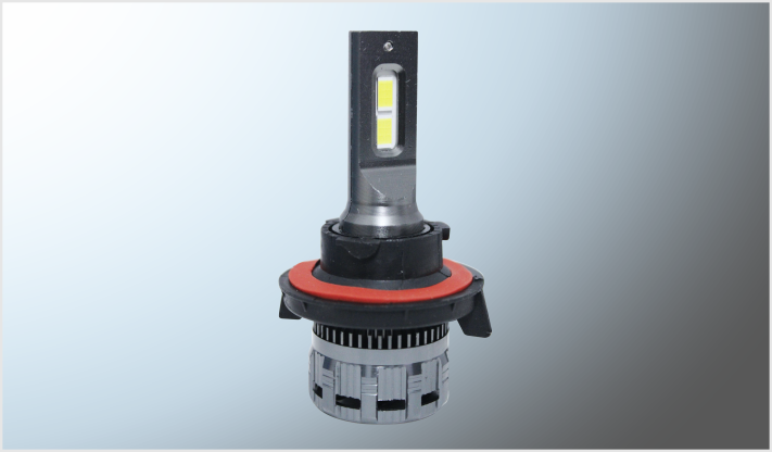 FOCOS LED "P10" H13 CLARO 4 COBS CON 55 Watts 12 Volts CHINA/50