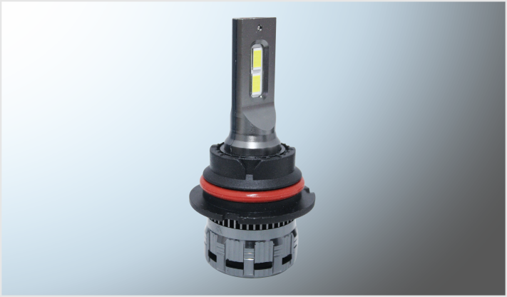 FOCOS LED "P10" 9007 CLARO 4 COBS CON 55 Watts 12 Volts CHINA/50