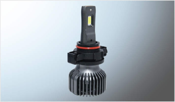 SISTEMA FOCOS LED "F6" 5202 CLARO 2 COBS SIN BALASTRA Y C/ VENTILADOR 55 Watts 12 Volts CHINA/50