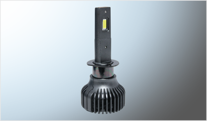 SISTEMA FOCOS LED "F6" H1 CLARO 2 COBS SIN BALASTRA Y C/ VENTILADOR 55 Watts 12 Volts CHINA/50