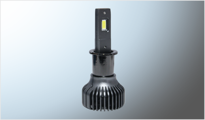 SISTEMA FOCOS LED "F6" H3 CLARO 2 COBS SIN BALASTRA Y C/ VENTILADOR 55 Watts 12 Volts CHINA/50