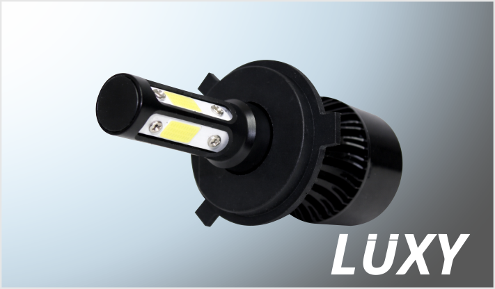 SISTEMA FOCOS COB H-4 "LUXY" 4 CARAS 44 Watts 5600 Lumens 12 Volts 360º CHINA /50