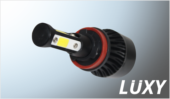 FOCOS COB H-11 "LUXY" 4 CARAS 44 Watts 5600 Lumens 12 Volts 360º CHINA /50