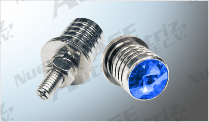 TORNILLOS PLACA TIPO DIAMANTE AZUL (2 PZAS) TWN /200