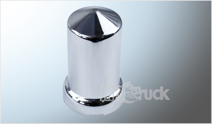 CUBRETUERCA PLASTICO 33 mm ANCHO x 3 1/8" ALTO PUNTIAGUDA PRESION C/FALDON CHINA/250