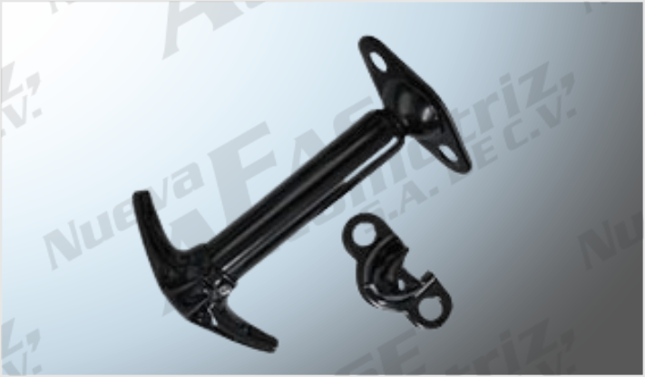 RECTO METALICO P/COFRE UNIVERSAL NEGRO TWN /200