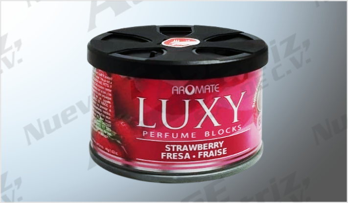 AROMATIZANTE "LUXY" PERFUME ORGANICO (TRES BLOCKS) 46 grs FRESATAIWAN /24