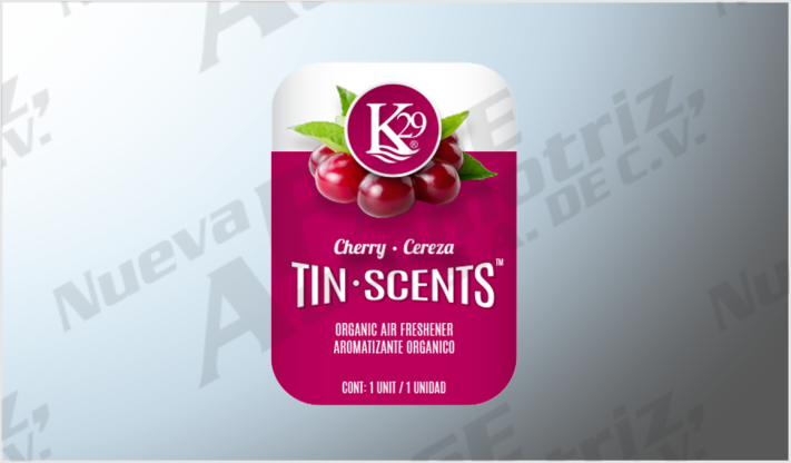 AROMATIZANTE "K29" TIN SCENTS INDIVIDUAL CEREZA /48