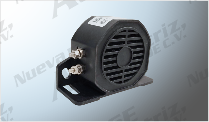 ALARMA DE REVERSA SERVICIO PESADO PLASTICO NEGRA 12-80 MONTACARGAS CHINA /50