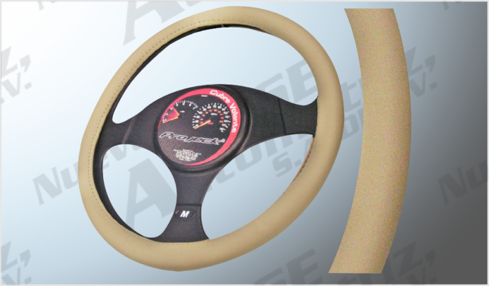 M CUBREVOLANTE PIEL "PROJECK" BEIGE LISO MEDIANO /30