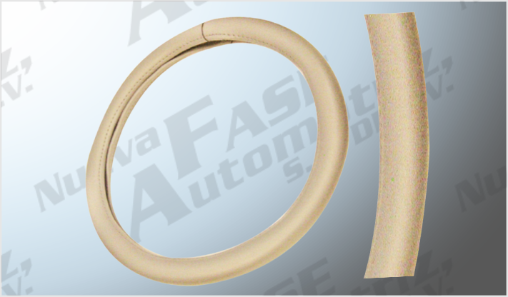 BG CUBREVOLANTE PIEL "PROJECK" BEIGE MEDIANO SIN BASTIDOR CHINA/30