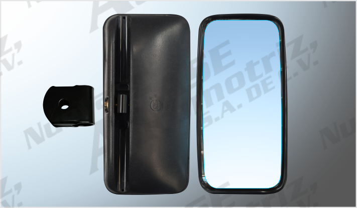 ESPEJO LATERAL TIPO MERCEDES UNIVERSAL NEGRO (18x36.7 cms) CHINA /20