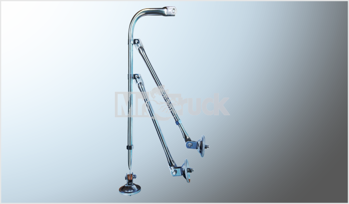 BRAZO LARGO PARA ESPEJO TIPO TRIPLE INOXIDABLE AMBOS LADOS CHINA /10