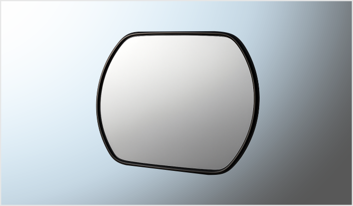 ESPEJO CONVEXO ADHERIBLE OVALADO 5 1/2x4" EN BLISTER CHINA /100